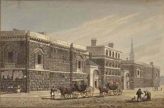 West view of Newgate Prison
